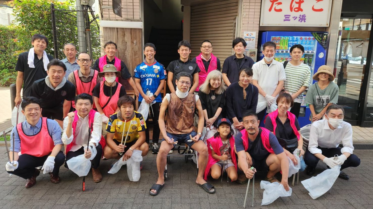 吉祥寺南口清掃活動への参加